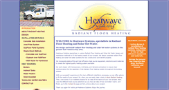 Desktop Screenshot of heatwavesystems.com